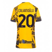 Maglia Calcio Inter Milan Hakan Calhanoglu #20 Terza Divisa Donna 2024-25 Manica Corta